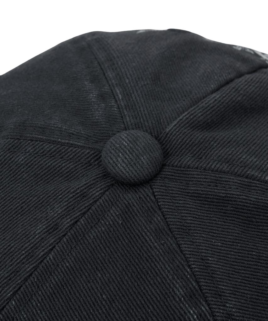 BROWNBREATH Visor Artwork Washing Cap - Charcoal