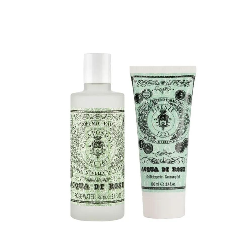 Aqua di Rose Cleansing Gel + Aqua di Rose (Rose Water) 250ml