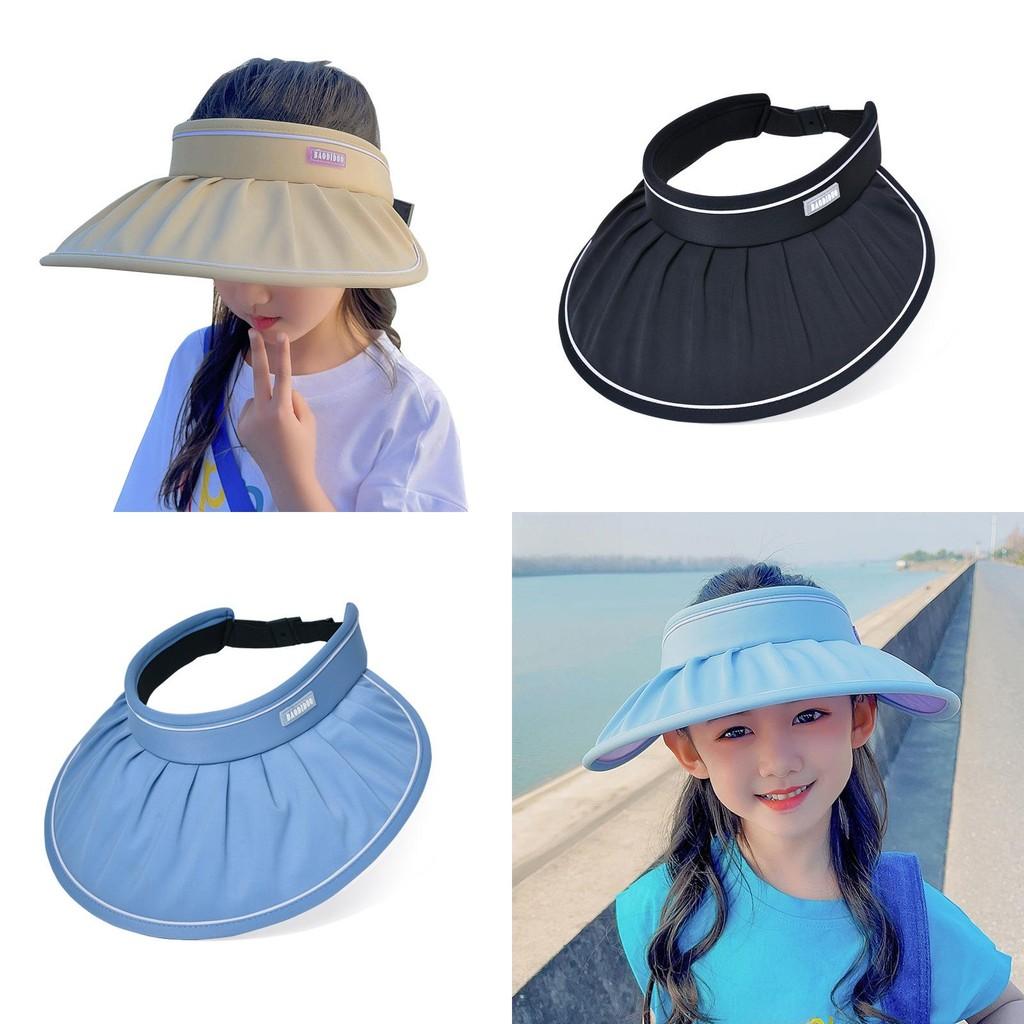 Summer Kids Sun Hat With Large Brim Breathable Sun Protection For Boys And Girls
