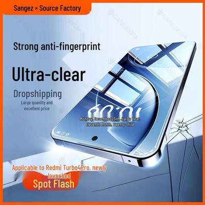Redmi Turbo 4 Pro Note 13 HD Anti-Fingerprint Full Screen Tempered Protective Film