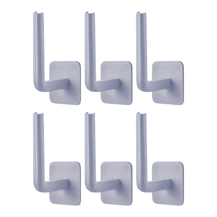 Plastic L Shape Hat Hangers Baseball Caps Rack Hat Holder Wall Mounted Cloth Hanger Hat Racks for Wall Closet Door