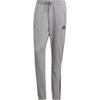 Performance Essentials Solid Color Drawstring Cuffed Jogging Pants Men Bottoms Gray GK9001