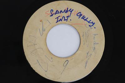 7inch Record ROLAND ALPHANSO, JOE WHITE, REID SE - Sandy Gully / Hog In A Cocoa NONE TREASURE ISLE 1964 Jamaica Reggae, Ska & Dub Used