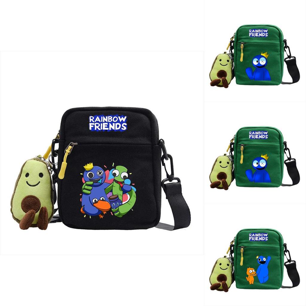 Cute Roblox Rainbow Friends Shoulder Bag For Kids Lightweight And Durable