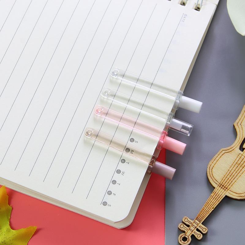 Return to school season 3packs/18pcs 0.5mm meet bag press neutral pen high-value ST head press water pen black signature pen office stationery