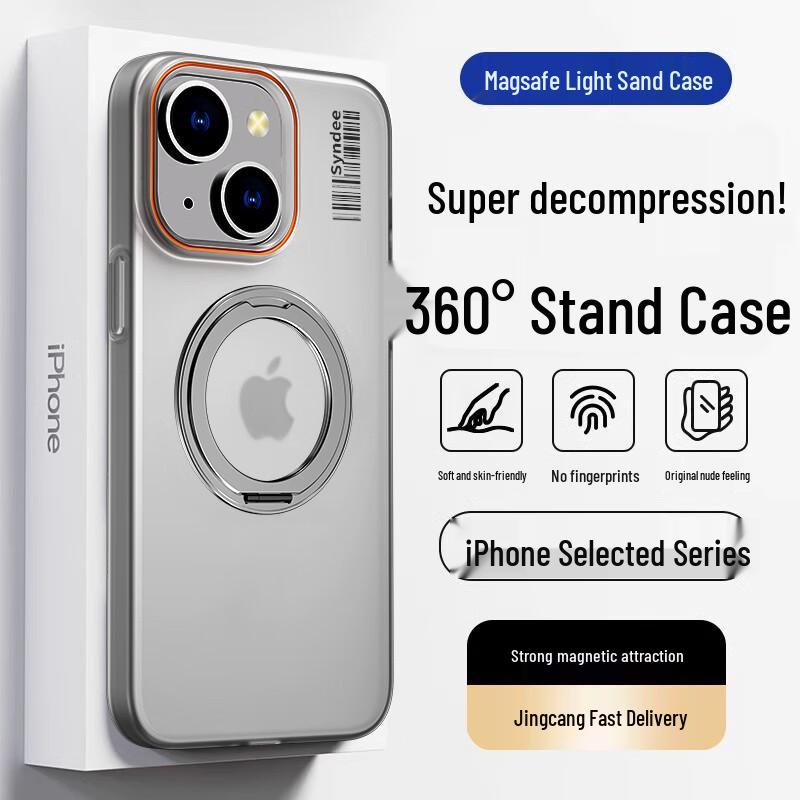 Magnetic Frosted Slim Protective Case for iPhone
