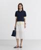 Deonseuteu A-Line Long Skirt_Udsk5B226_White