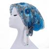 Silk Embroidered Fish Tail Cloche Hat With Tassels For Summer And Winter Wear