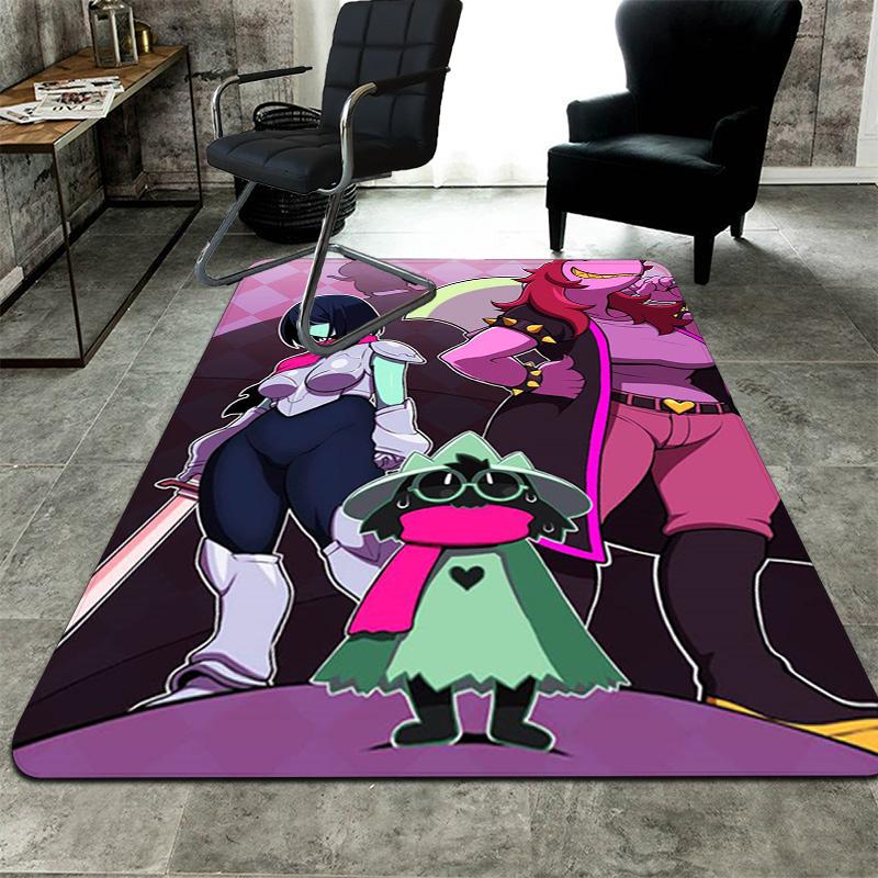 Undertale Rug Floor Mat for Living Room or Bedroom Soft and Comfortable Carpet a Gift for Birthday and Holiday.DFDT261018241