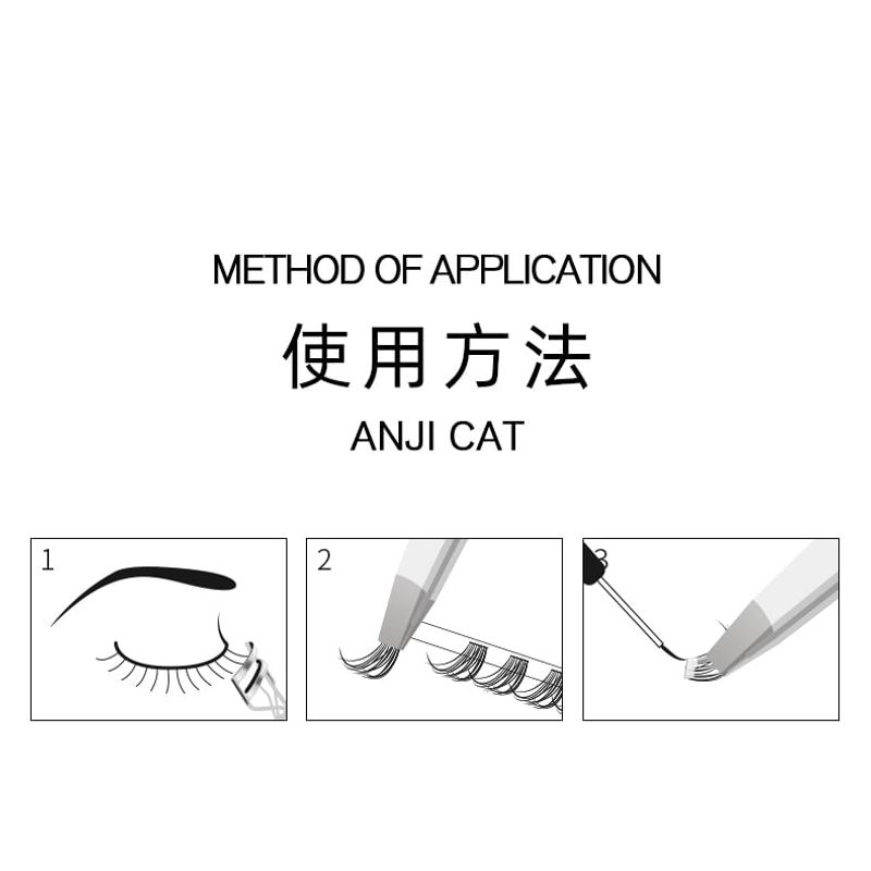 Bonnie Wisp - Cat Eye Multipack False Eyelashes Cluster