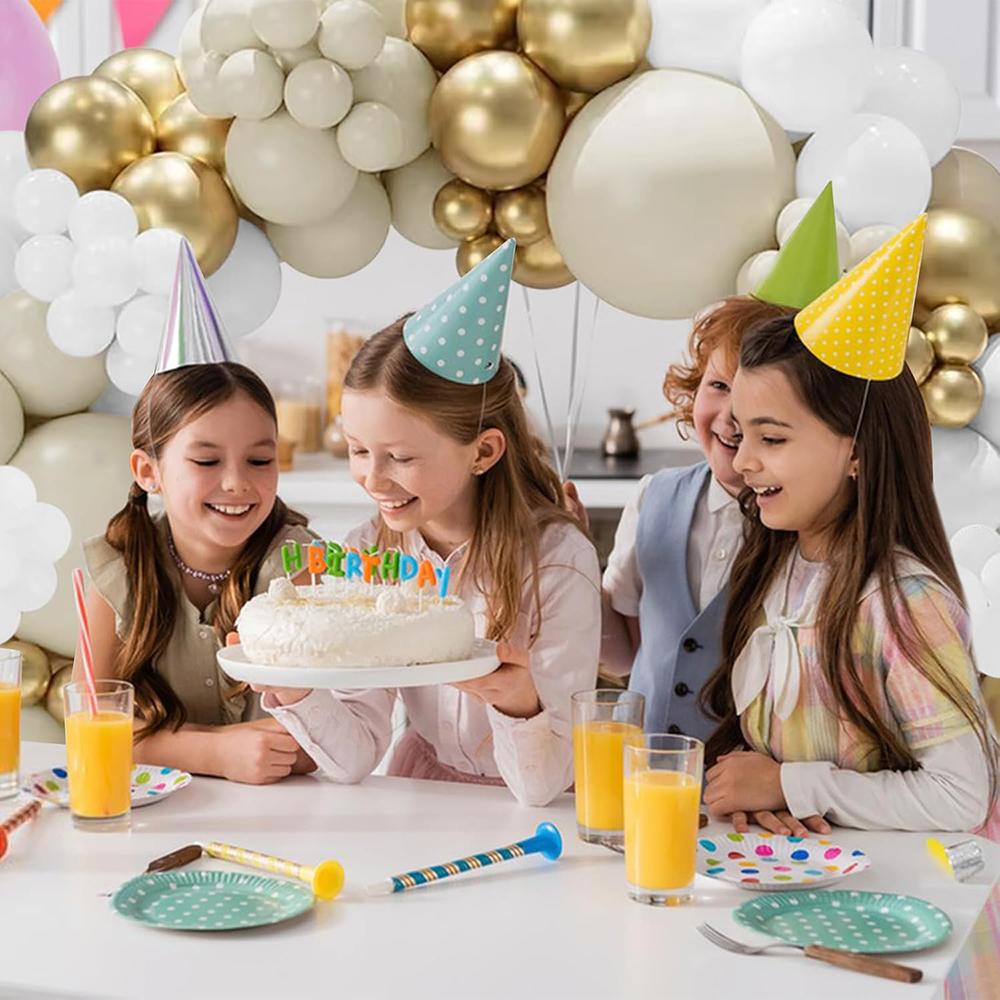 White Sand Balloons Garland White Gold Balloon Arch Kit Wedding Anniversary Kid Home Birthday Paery Graduation Decoration Globos