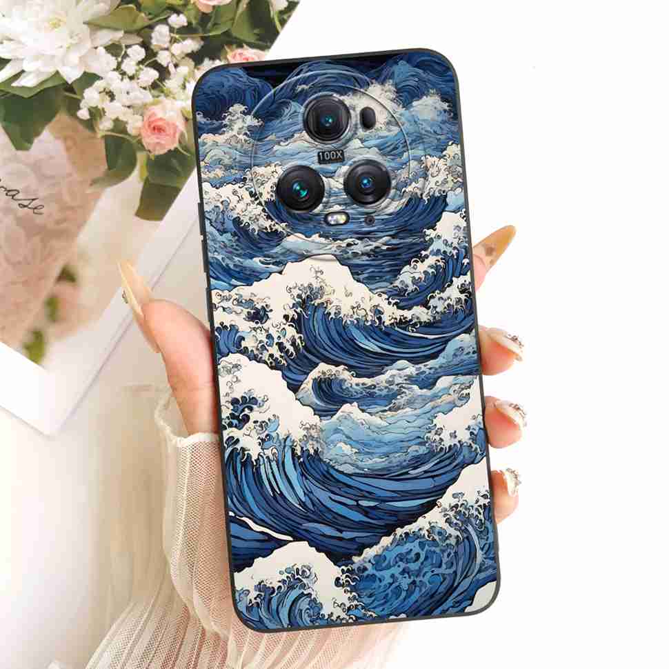Soft Phone Case For Honor Magic5 Pro 5G Case Cartoon Silicone Back Cover For Honor Magic 5 Pro PGT-AN10 PGT-N19 Bumper Shell
