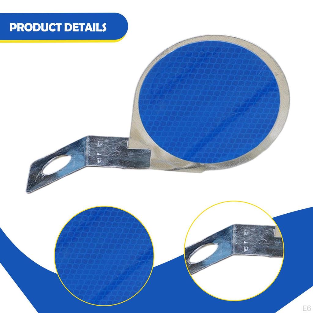 Zufahrtsmarkierung Frontreflektor Einfache Installation 10cm Pflasterschild Straße für Parkplatz