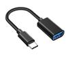 OTG Type-C To USB 2.0 Female Adapter Cable for Fast Charging & Data Transfer