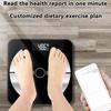 Electronic Scale For Body Bluetooth-Compatible Fat BMI BMR Muscle Mass Wireless Digital Bathroom Scale Electronic Weight Scale