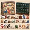 24 Days Highland Cow Magic Advent Calendar Cute Animal Countdown Gift Holiday
