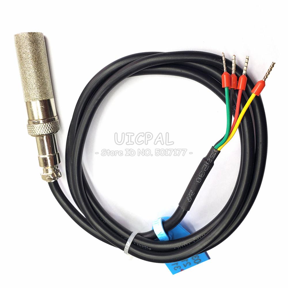 SHT30 Temperature Humidity Sensor Probe Cable Module Metal Head Digital Capacitance Sensors OEM Length I2C Output 1M 3M 5M 10M