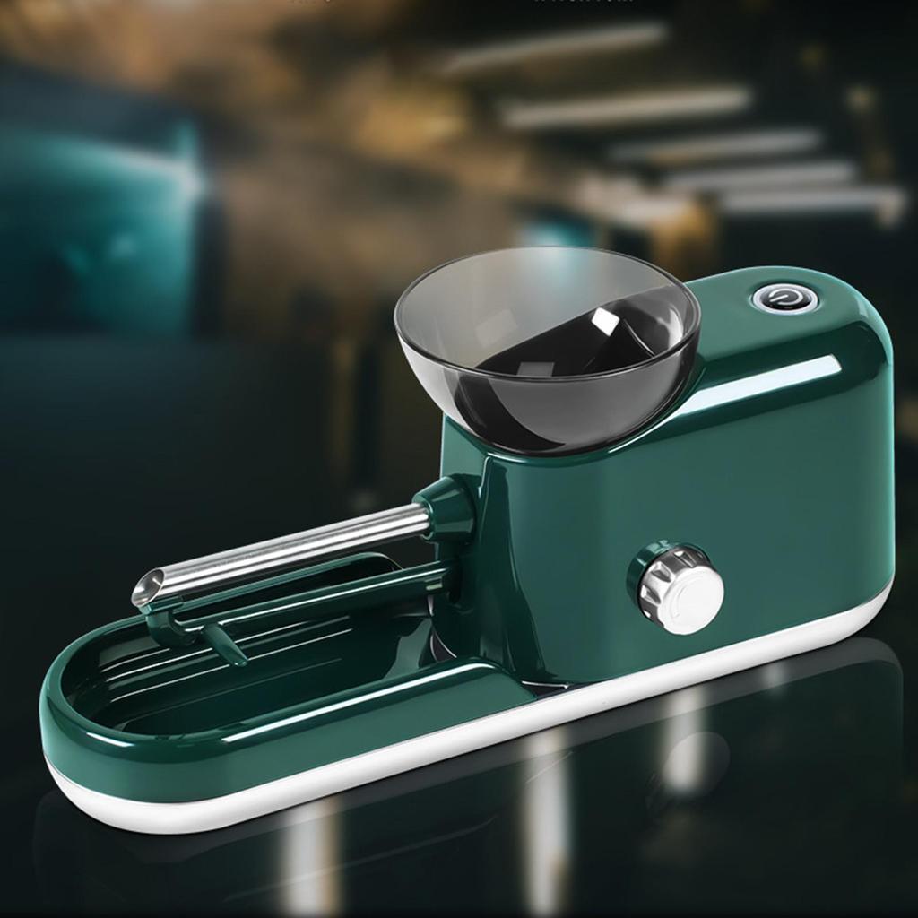 Metal Electric Cigarette Rolling Machine Injector Men Gifts Green