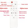 Warm Air Lamp Remote Control High-Power Whole House Heating Dimming Room Spiral E27 Electric Heater Fan Light Ceiling Fan Light