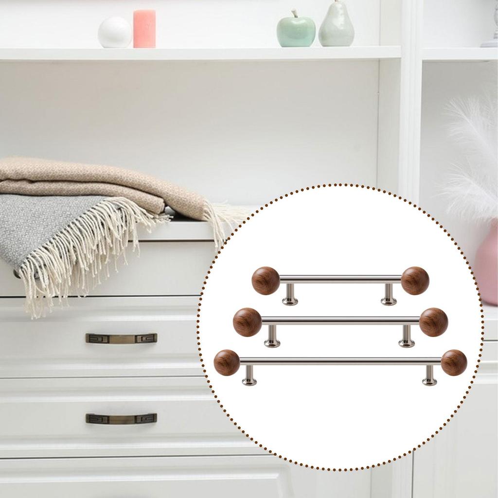 French Design Drawer Pull Rustic Cabinet Handle Single Hole for Wardrobe Cupboard Home Decor