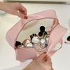 Cosmetic Bag Transparent Waterproof Lipsticks Earphone Cable Storage Bag Cartoon Cow Wash Bag