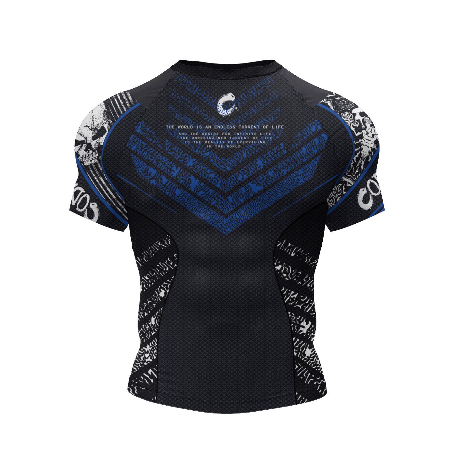 

Мужская быстросохнущая дышащая футболка с принтом для бега XXL