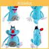 Keyifli Mavi Kedi Oggy ve Hamamböcekleri Yumuşak Peluş Bebek Çocuklar ve Yetişkinler İçin