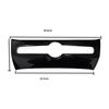 For Volvo Central Control Audio Adjustment S90 V90CC V90 2016-2025piano Black Paint Carbon Fiber Pattern Car Sticker Accessories