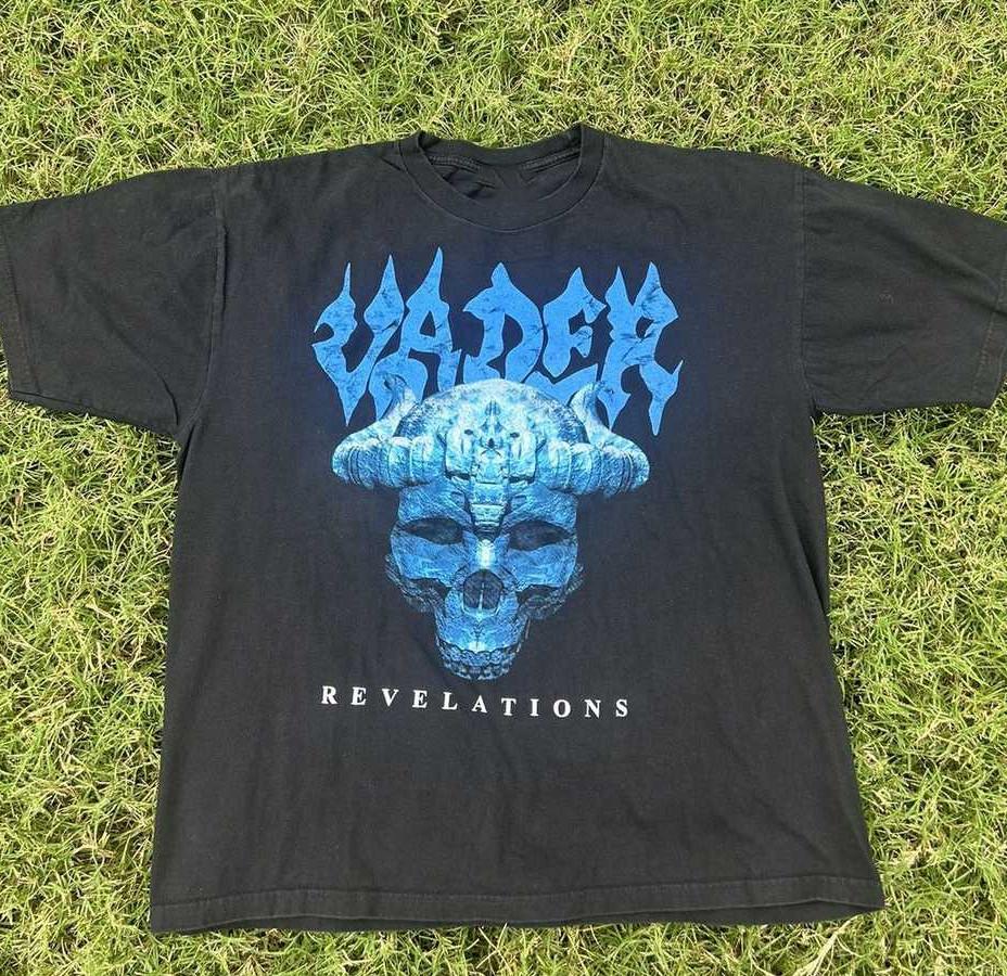 

Band Vintage VADER Revelations Metal Unisex Tshirt All Size MI1016 Unisex T-Shirt L