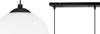 CEILING HANGING LAMP STRIP BALL BLACK LED 15cm