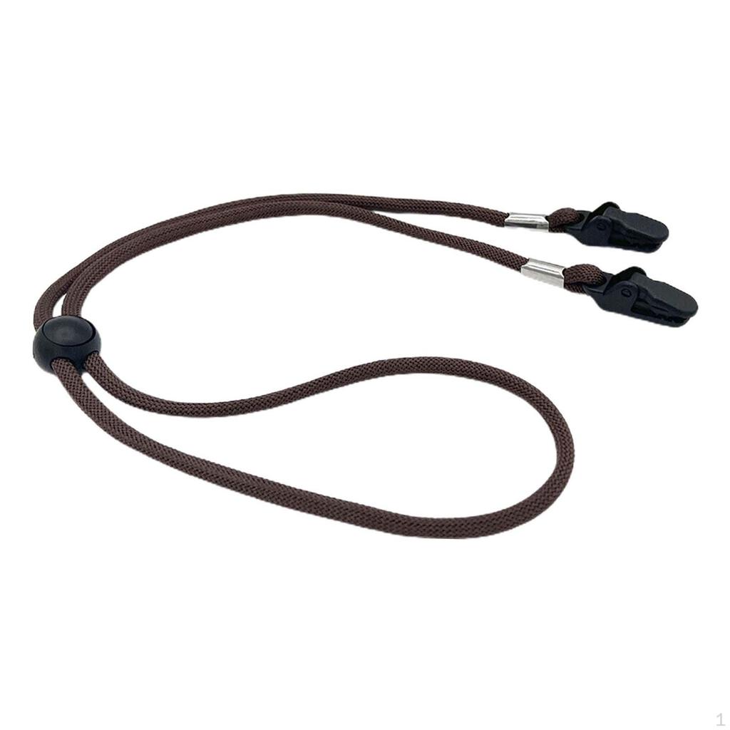 Hutband-Clips Kappe mit Kordelzügen Polyester Leinen-Clip Halter für Camping