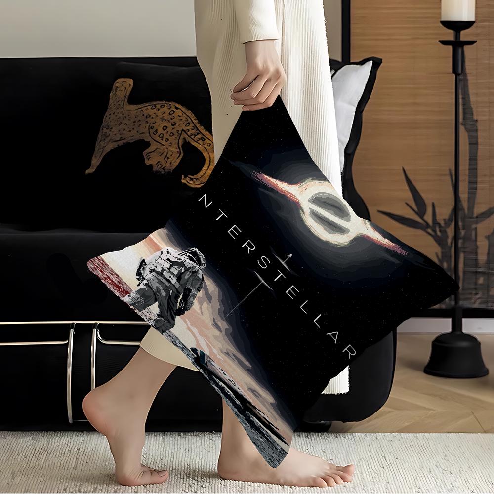 Classic Movie Interstellar Pillow Gift Home Office Decoration Pillow Bedroom Sofa Car Cushion CoverPillow Case