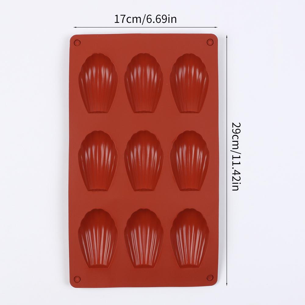 Silicone Baking Pan Mold Mini Bread Madeline Loaf Mousse Cake Dessert Cookies Chocolate Heat-Resistant Mold  Baking Tool