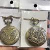 Harry Potter Deathly Hallows Copper Owl Pocket Watch Pendant