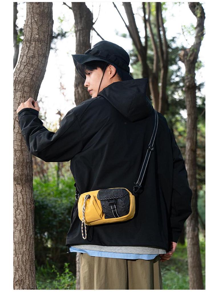 Tide Functional Outdoor Sports Crossbody Bag - Street Trend Workwear Style, Versatile Commuter Shoulder Bag