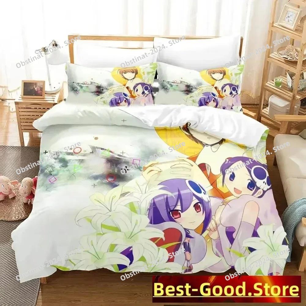 3D Print Anime The World God Only Knows Bedding Set Boys Girls Twin Queen King Size Duvet Cover Pillowcase Bed boys Adult