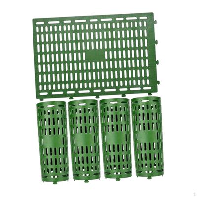 5 Pack Expandable Tree Trunk Protector, Fence for Lawn, Yard, Shrub, Patio, Garden