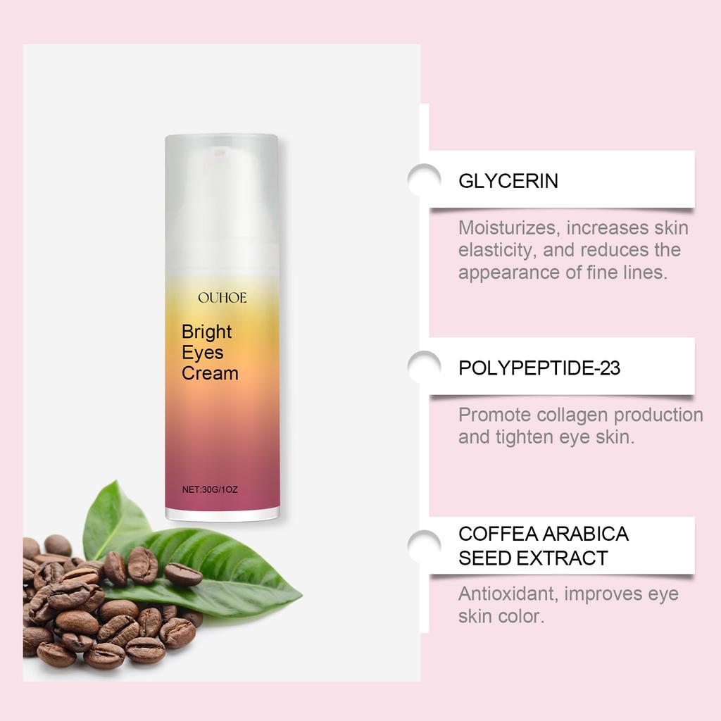 Eye Firming Cream Hydrating and Moisturizing Improving Elasticity Around The Eyes Caring for Delicate Skin Nourishing Cream