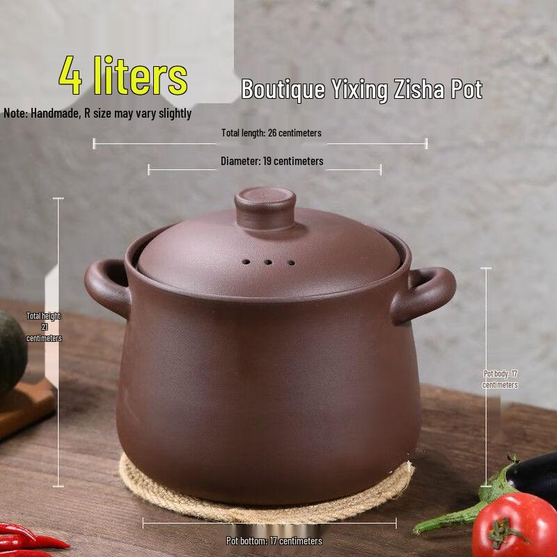 Naijiang Zisha Clay Pot for Stewing and Soups