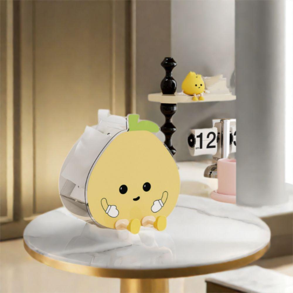 Cartoon Paper Box Fruit Shape Napkin Storage Box Craft Tissue Box Kitchen
