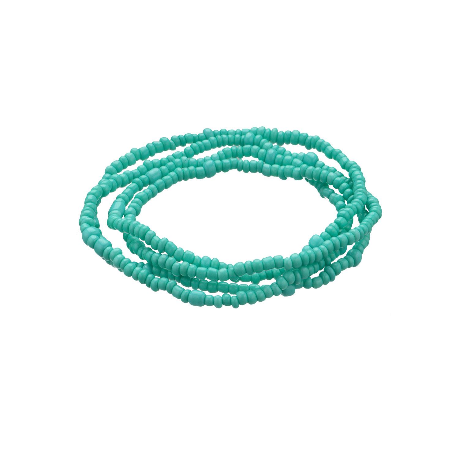 

Accessories, sexy beach bikini chain body chain, belly handmade colored rice bead waist chain