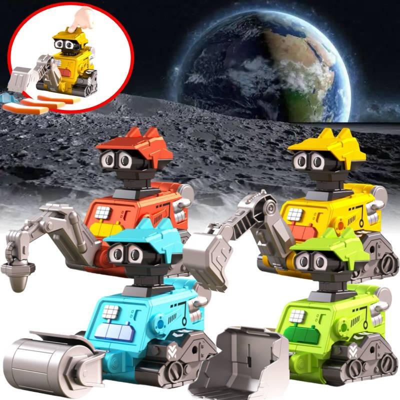 Engineering Toy Vehicle Kid Christmas Gift Puzzle Childrens Day Space Robot