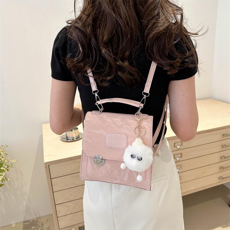 Damen 2024 Retro Hongkong Rucksack: Vielseitige Handtasche & Umhängetasche für Reise & Pendeln