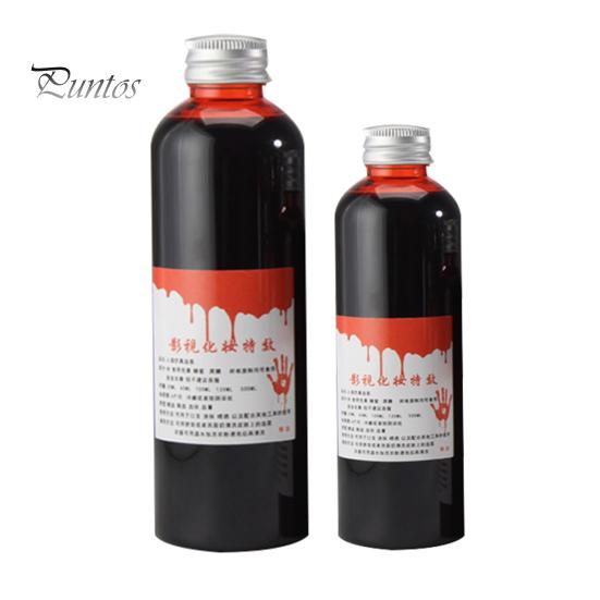 30/60ml/100ml/120ml Fake Blood Liquid Bottle Stage Prank Theatrical Cosplay Props