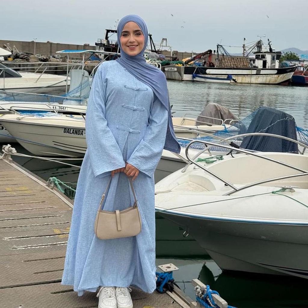 Elegant Inner Wear & Cardigan Two-Piece Set LR1124 - Loriya Dubai Middle East Collection