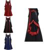 Vintage Gothic Renaissance Women's Halloween Costume Dress For Cosplay And Parties