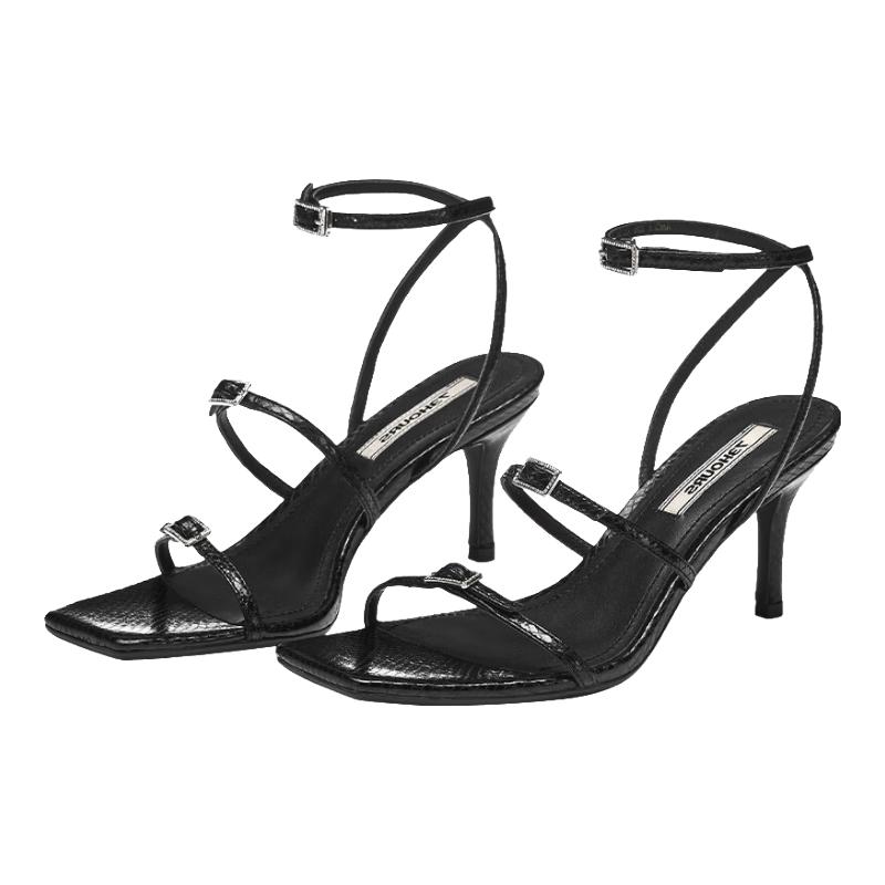 73Hours Supermodel Diary Stiletto Sandals for Women 38