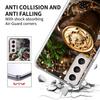 Christmas Spiced Gingerbread Latte Phone Case For Samsung Galaxy S25 Edge S24 S23 FE S21 S20 S10 Plus S22 S26 Ultra Cover Clear