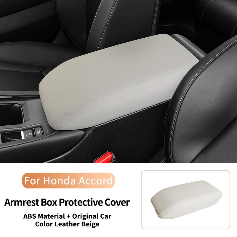 For Honda Accord (–2025) Car Center Console Armrest Box Pad ABS Armrest Protective Cover Auto Interior Tuning Accessories