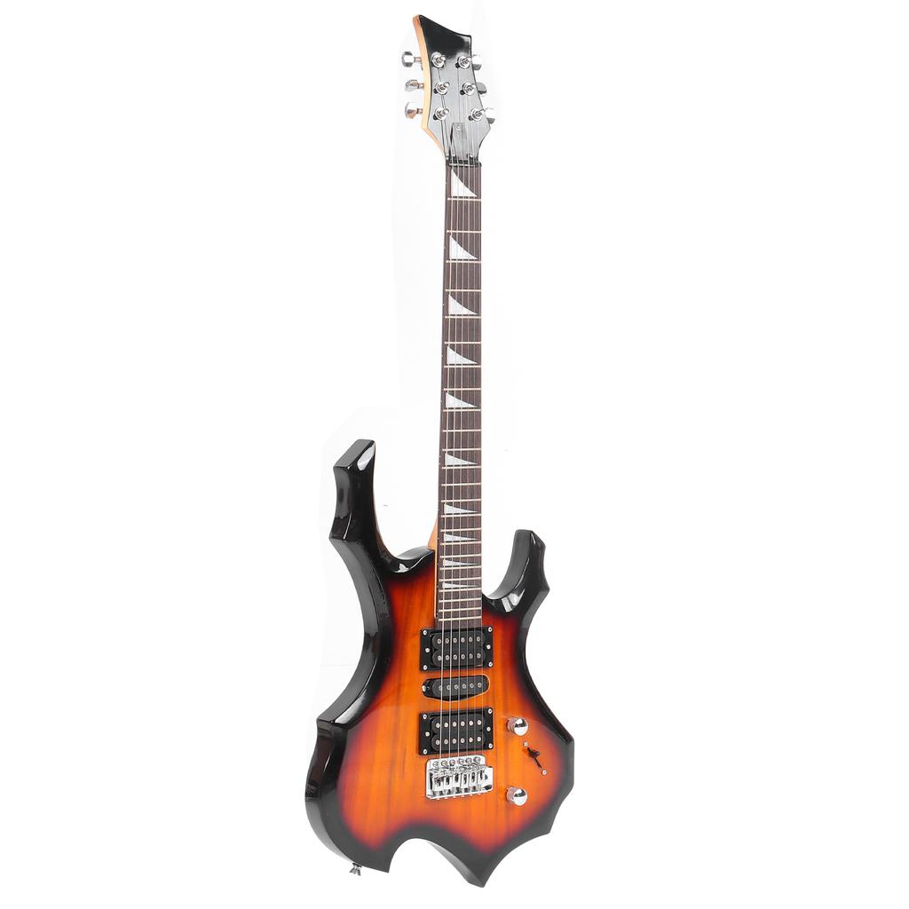 Electric Guitar Kit All In 1 Full Set Accessory Tuner Pick Strap Strings Pedal Bag Box 37.5in